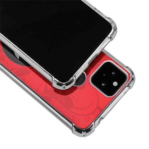 Marvel Deadpool Deadpool Emblem Google Pixel 5a 5G Clear Case